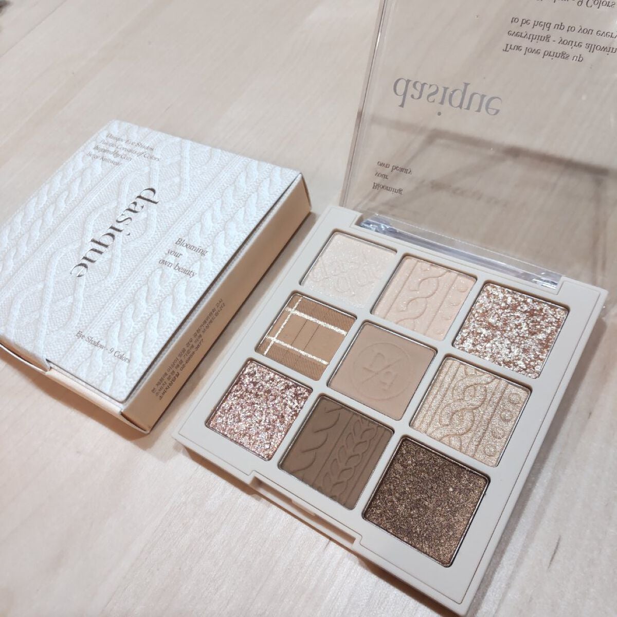 シャドウパレット/dasique/アイシャドウパレットを使ったクチコミ(1枚目)