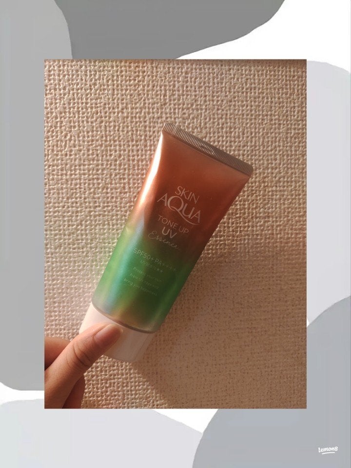 スキンアクア トーンアップUVエッセンス/スキンアクア/日焼け止めクリームを使ったクチコミ(1枚目)