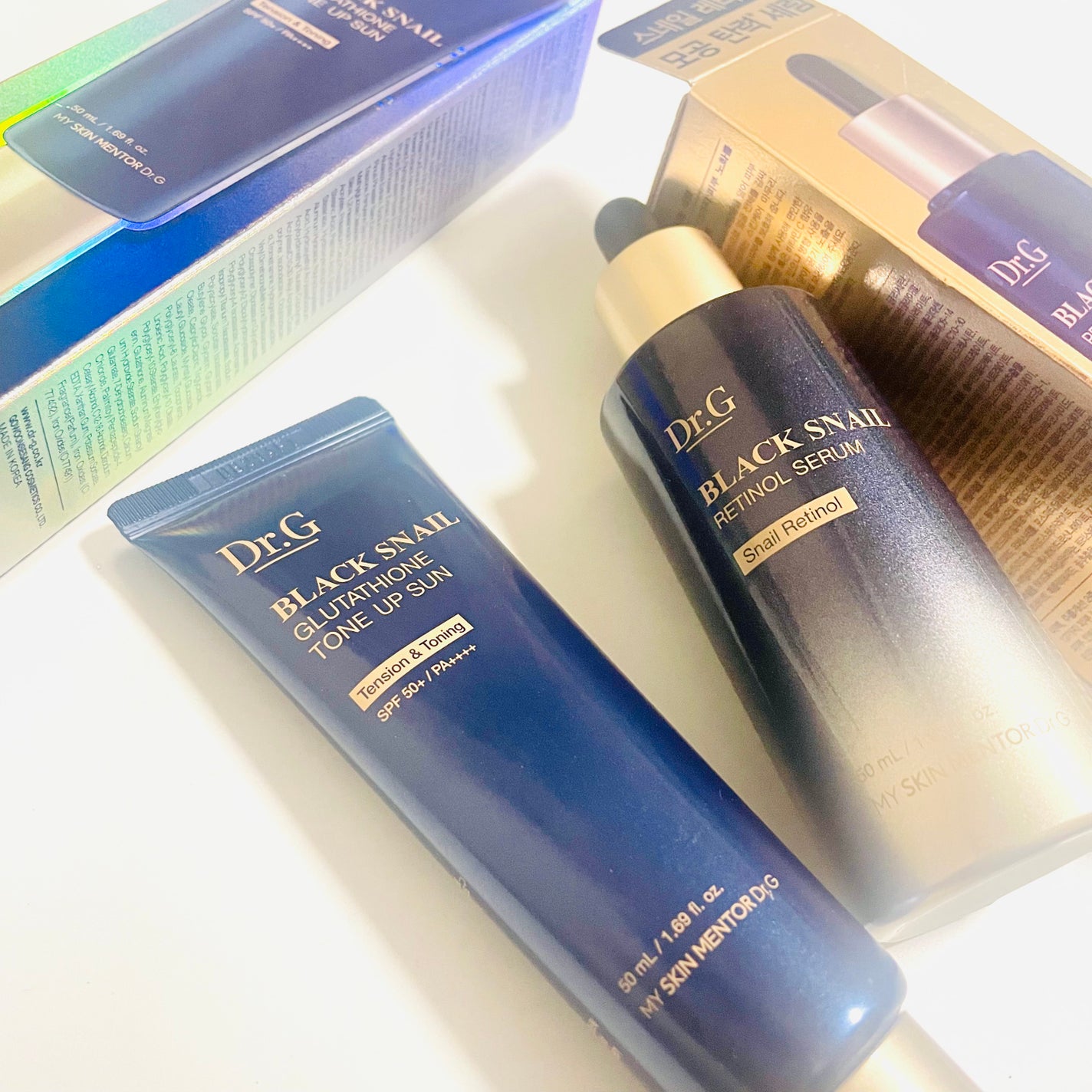 ブラックスネイルグルタチオントーンアップサン/Dr.G/日焼け止めクリームを使ったクチコミ(5枚目)