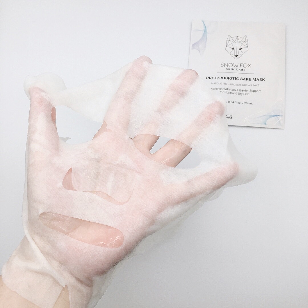 SAKE マスク/SNOW FOX SKINCARE/シートマスク・パックを使ったクチコミ（3枚目）