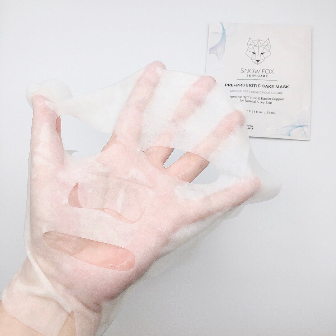 SAKE マスク/SNOW FOX SKINCARE/シートマスク・パックを使ったクチコミ(3枚目)