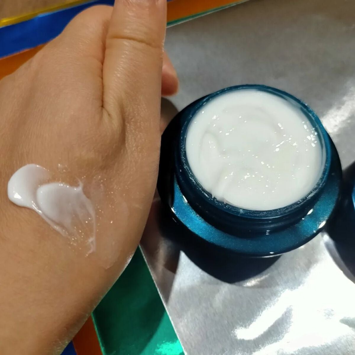 肌潤クリーム/米肌/フェイスクリームを使ったクチコミ(2枚目)