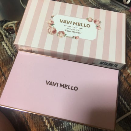バレンタインボックス3ローズモーメント/VAVI MELLO/アイシャドウパレットを使ったクチコミ(1枚目)
