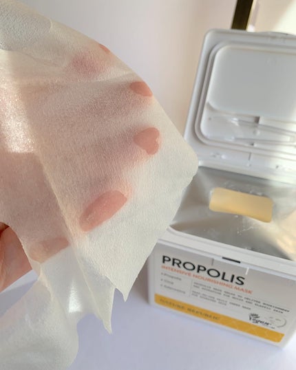 キューブマスク プロポリス/ネイチャーリパブリック/シートマスク・パックを使ったクチコミ(3枚目)