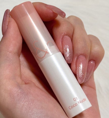 グラスティングメルティングバーム/rom&nd/リップバームを使ったクチコミ(2枚目)