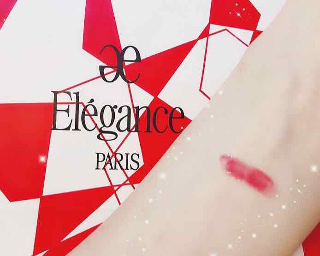エレガンス リクイッド ルージュ ビジュー/Elégance/口紅を使ったクチコミ（2枚目）