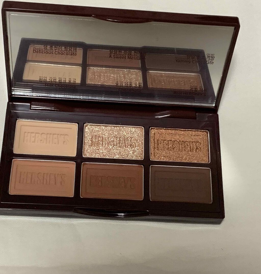 ハーシー プレイカラーアイズミニ/ETUDE/アイシャドウパレットを使ったクチコミ(3枚目)