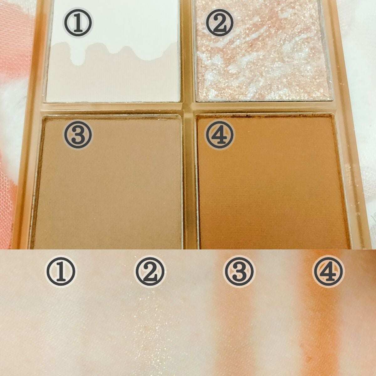 四色アイシャドウパレット/COLORKEY/アイシャドウパレットを使ったクチコミ(10枚目)