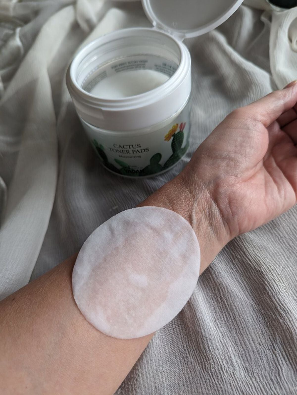 カクタストナーパッド/YADAH/トナーパッドを使ったクチコミ(1枚目)