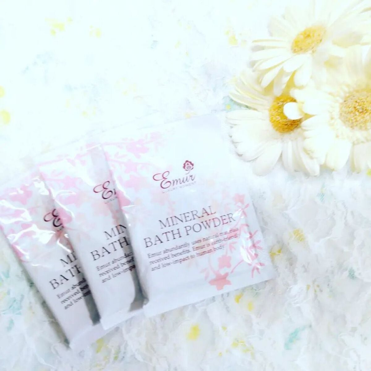 ミネラルバスパウダー/Emur(エミュール)/バスグッズを使ったクチコミ(1枚目)
