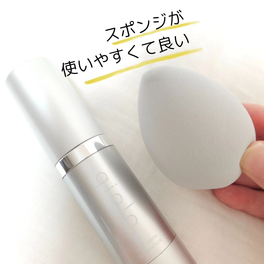 スキンセラムファンデーション/qiolo/リキッドファンデーションを使ったクチコミ(2枚目)