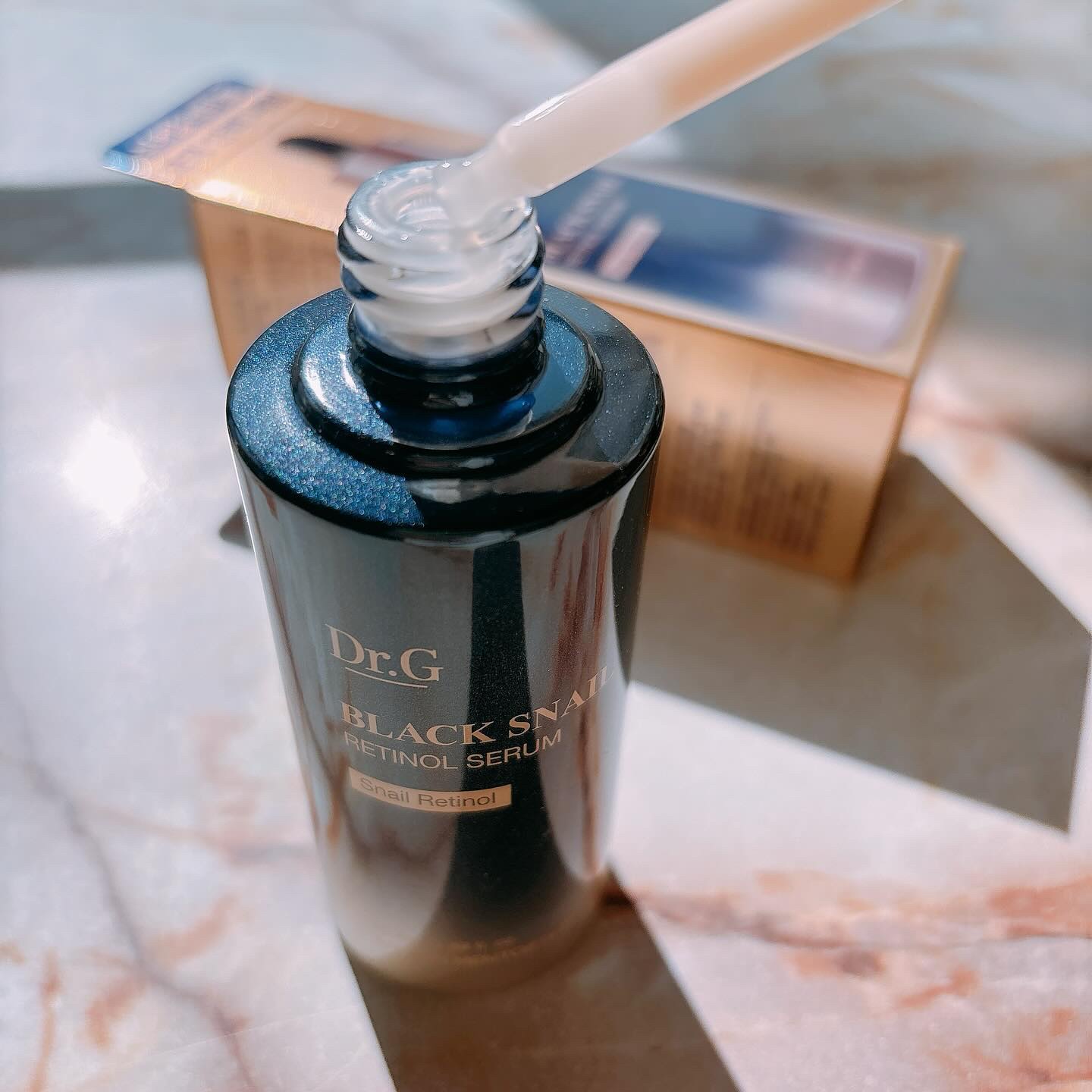 ブラックスネイルレチノールセラム/Dr.G/美容液を使ったクチコミ（2枚目）