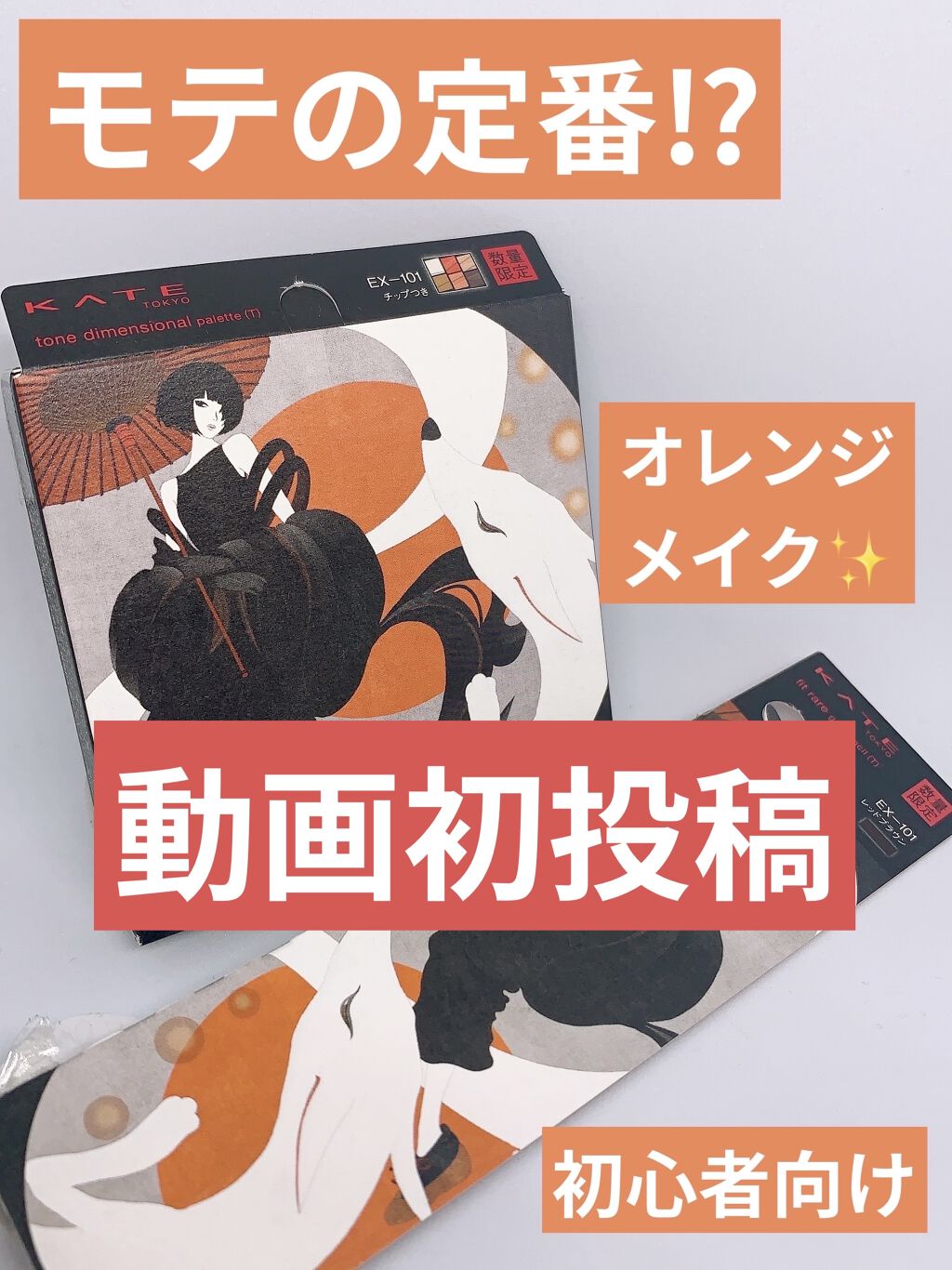 トーンディメンショナルパレット/KATE/メイクアップキットを使ったクチコミ（1枚目）