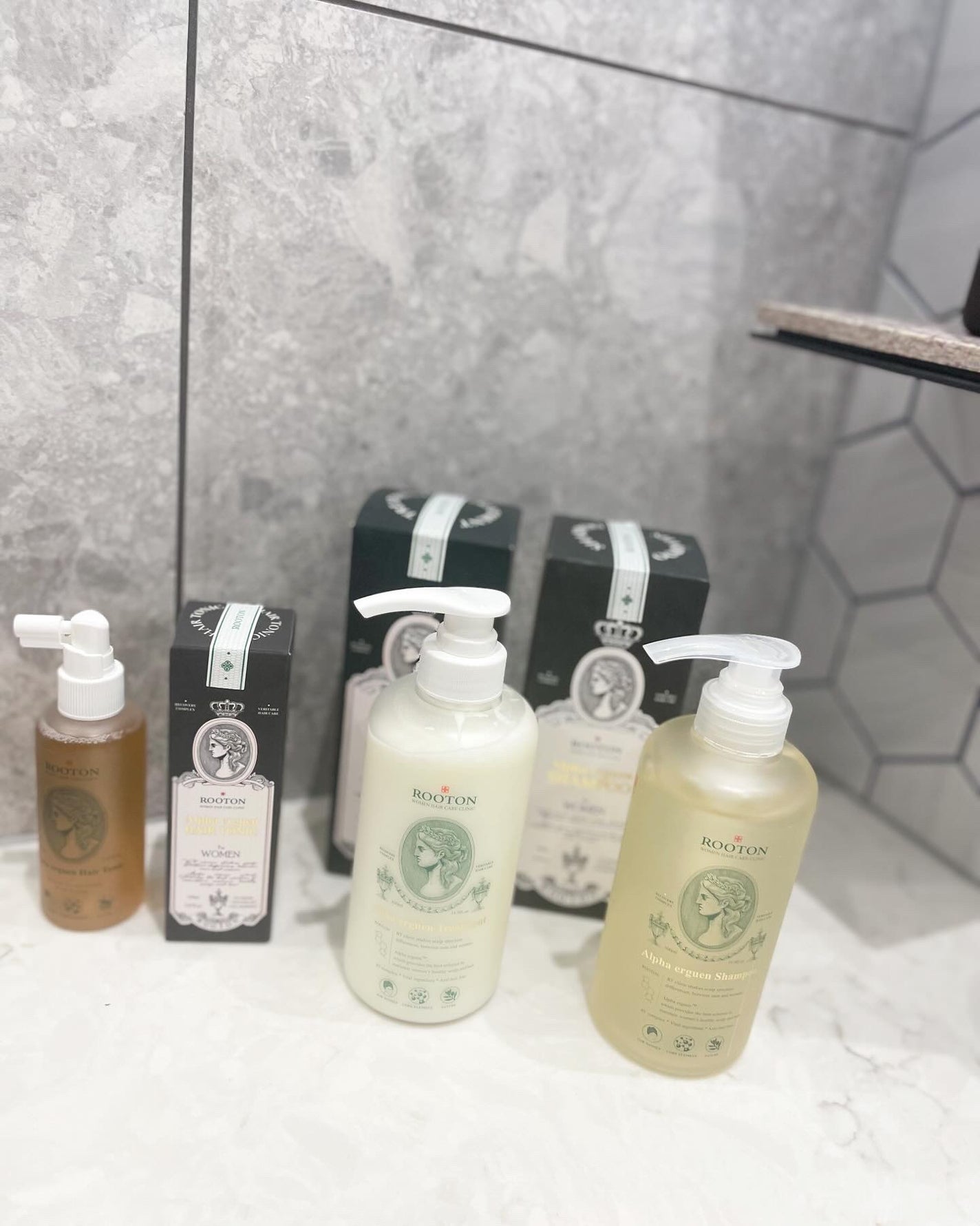 アルファエルゲンンシャンプー/トリートメント/ROOTON/市販シャンプーを使ったクチコミ(1枚目)