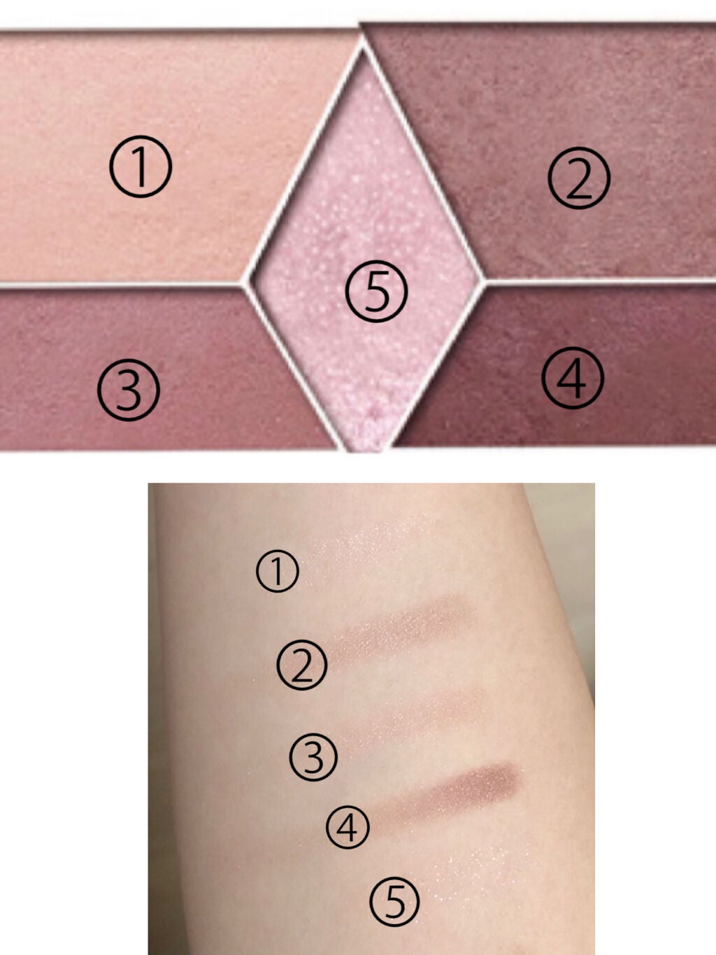 【旧品】パーフェクトスタイリストアイズ/キャンメイク/アイシャドウパレットを使ったクチコミ(2枚目)