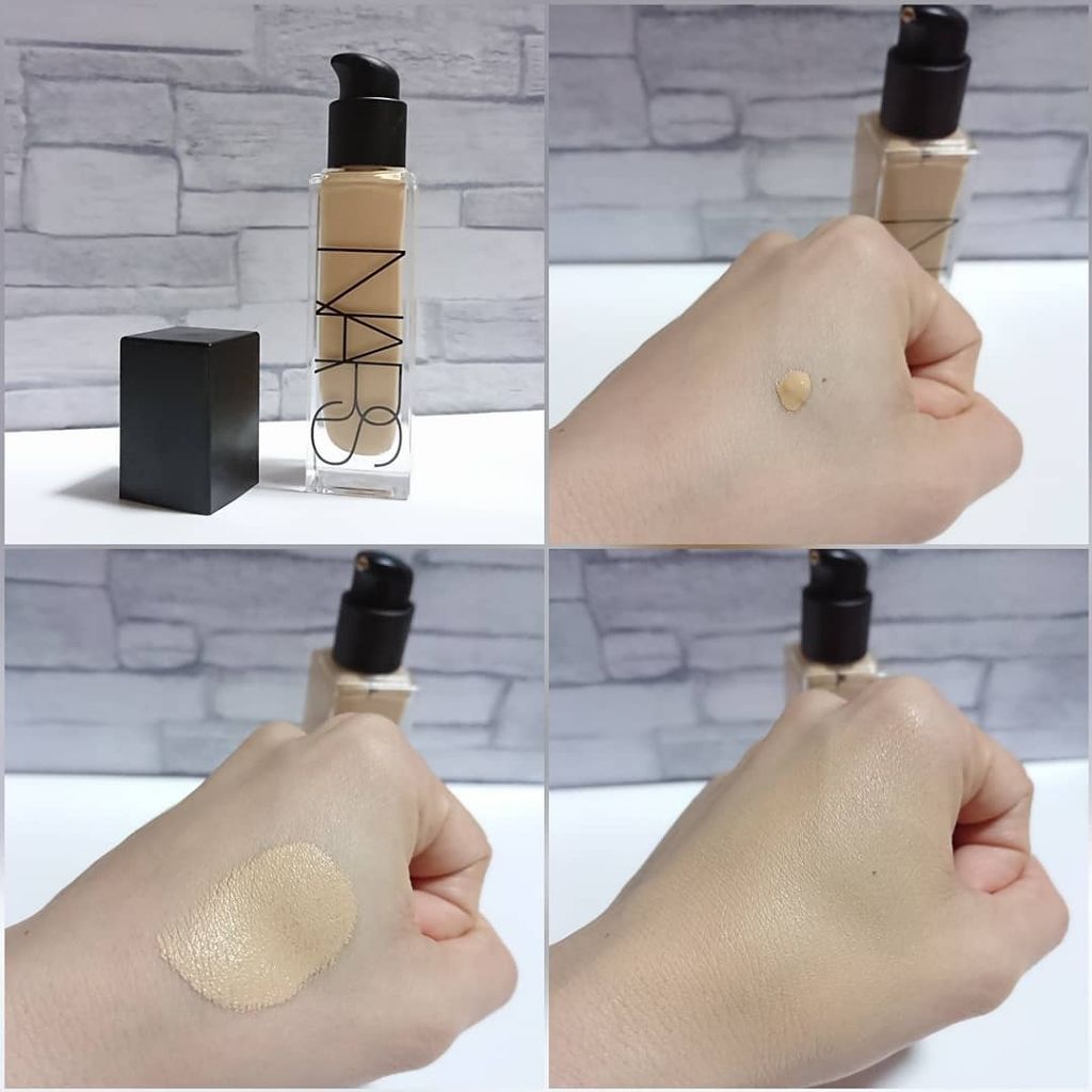 ナチュラルラディアント ロングウェアファンデーション/NARS/リキッドファンデーションを使ったクチコミ(2枚目)