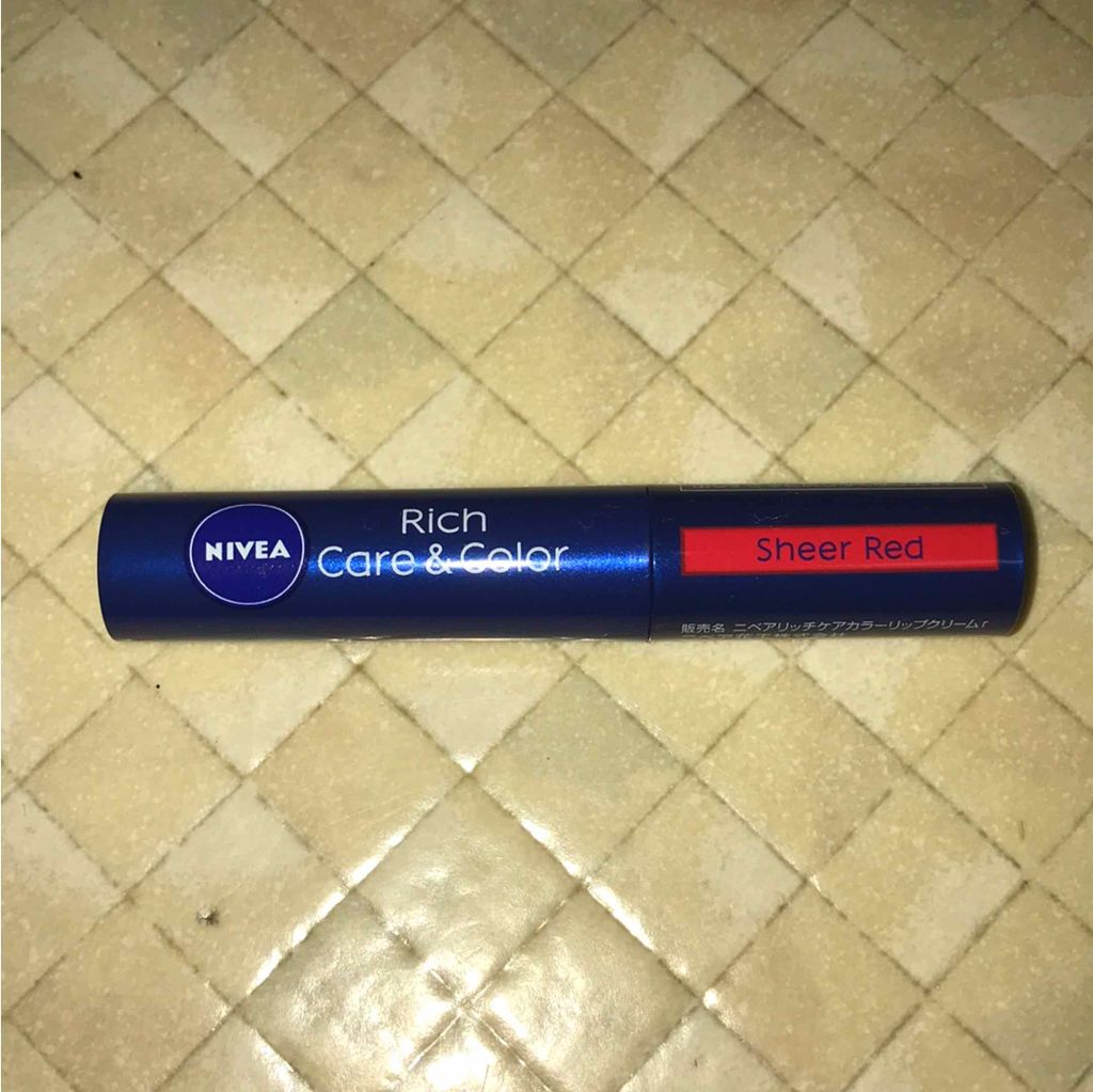 ニベア リッチケア＆カラーリップ/ニベア/リップクリームを使ったクチコミ（1枚目）
