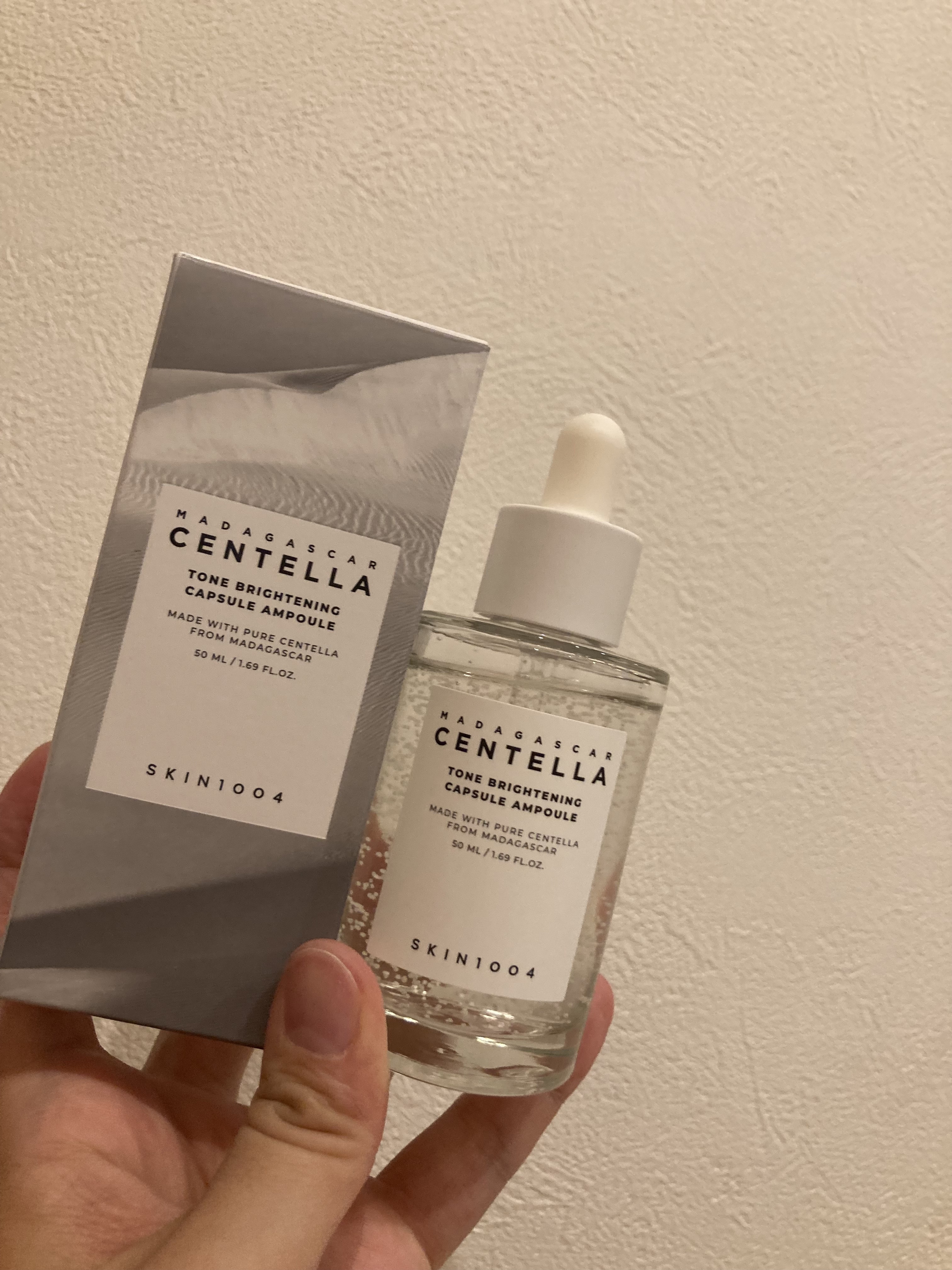 トーンブライトニング カプセルアンプル/SKIN1004/美容液を使ったクチコミ（1枚目）