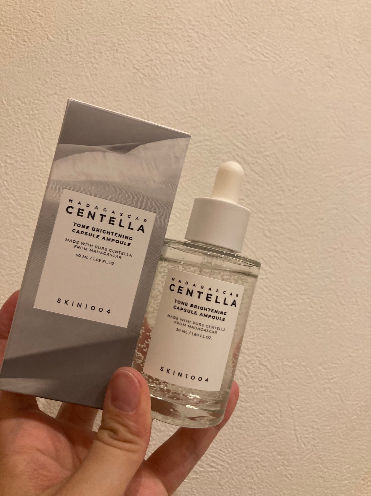 トーンブライトニング カプセルアンプル/SKIN1004/美容液を使ったクチコミ(1枚目)