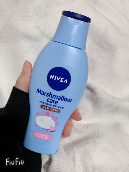 マシュマロケアボディミルク シルキーフラワーの香り/ニベア/ボディミルクを使ったクチコミ(1枚目)