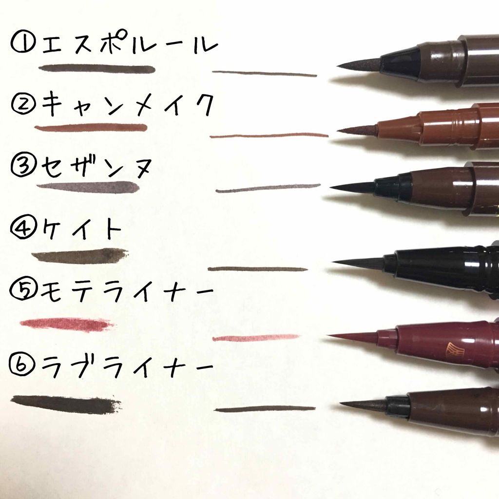 モテライナー リキッド/UZU BY FLOWFUSHI/リキッドアイライナーを使ったクチコミ(2枚目)