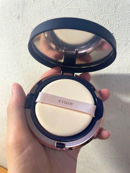 ダブルラスティング クッションマット/ETUDE/クッションファンデーションを使ったクチコミ(2枚目)