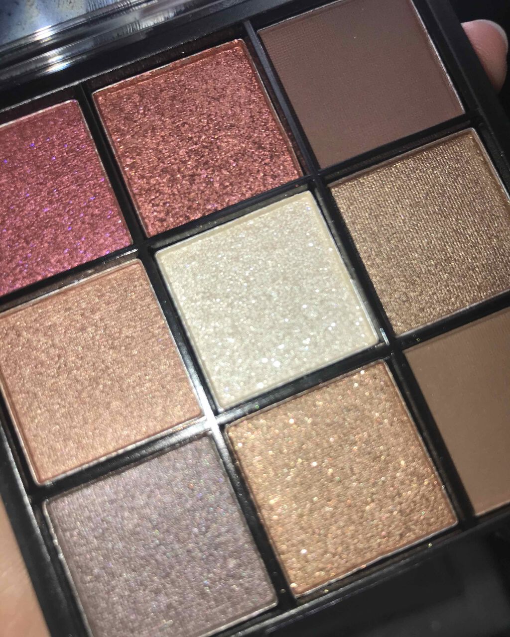 UR GLAM　BLOOMING EYE COLOR PALETTE/U R GLAM/アイシャドウパレットを使ったクチコミ（3枚目）
