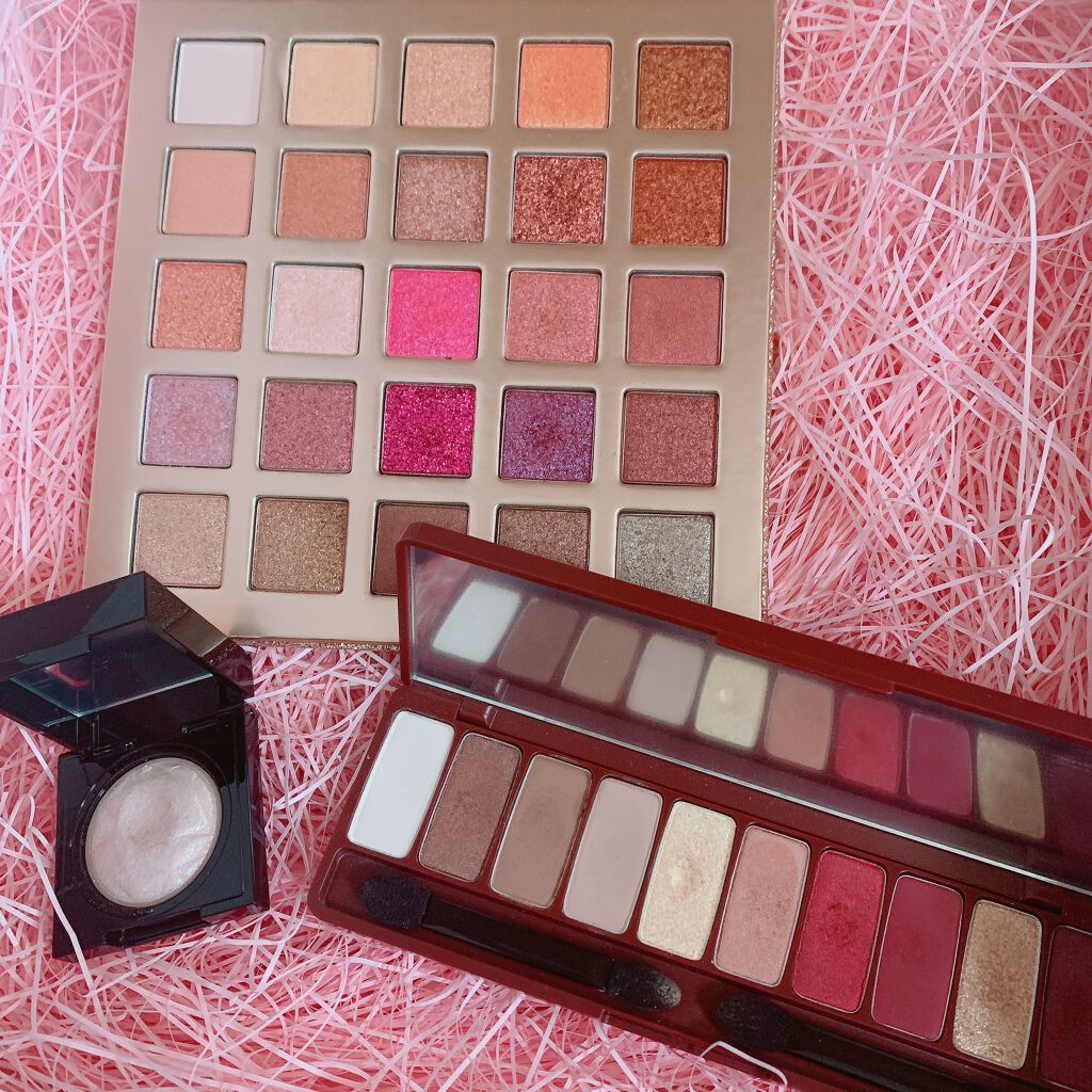 プロ ダズリング アイパレット グリッツ シャワー/CLIO/アイシャドウパレットを使ったクチコミ（2枚目）