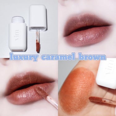 my confidence lip souffle matte  cacao 70% brown（カカオ70％ブラウン）/vim BEAUTY/口紅を使ったクチコミ（3枚目）