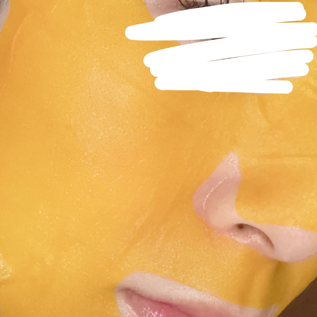 5番 白玉グルタチオンCふりかけマスク/numbuzin/シートマスク・パックを使ったクチコミ（2枚目）