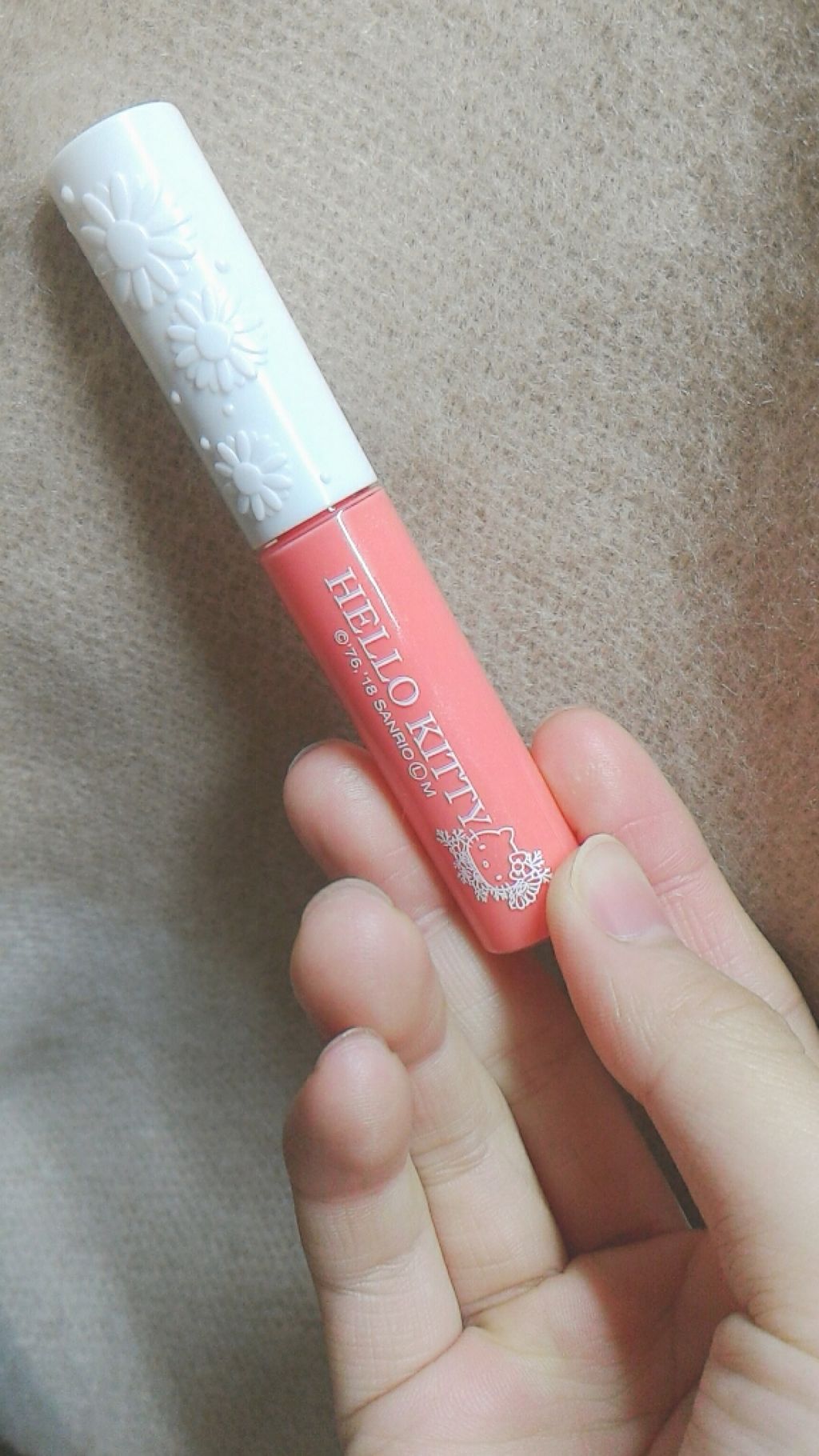 ブルーミングキティー カラーリップ/DAISO/口紅を使ったクチコミ(1枚目)