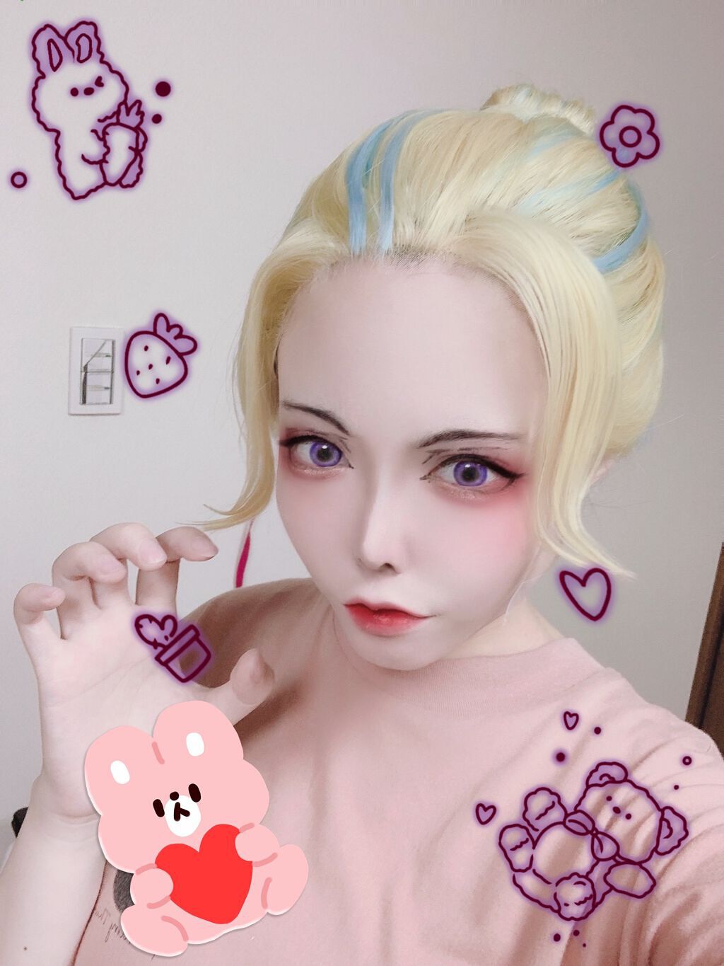 【旧品】マシュマロフィニッシュパウダー/キャンメイク/プレストパウダーを使ったクチコミ（3枚目）