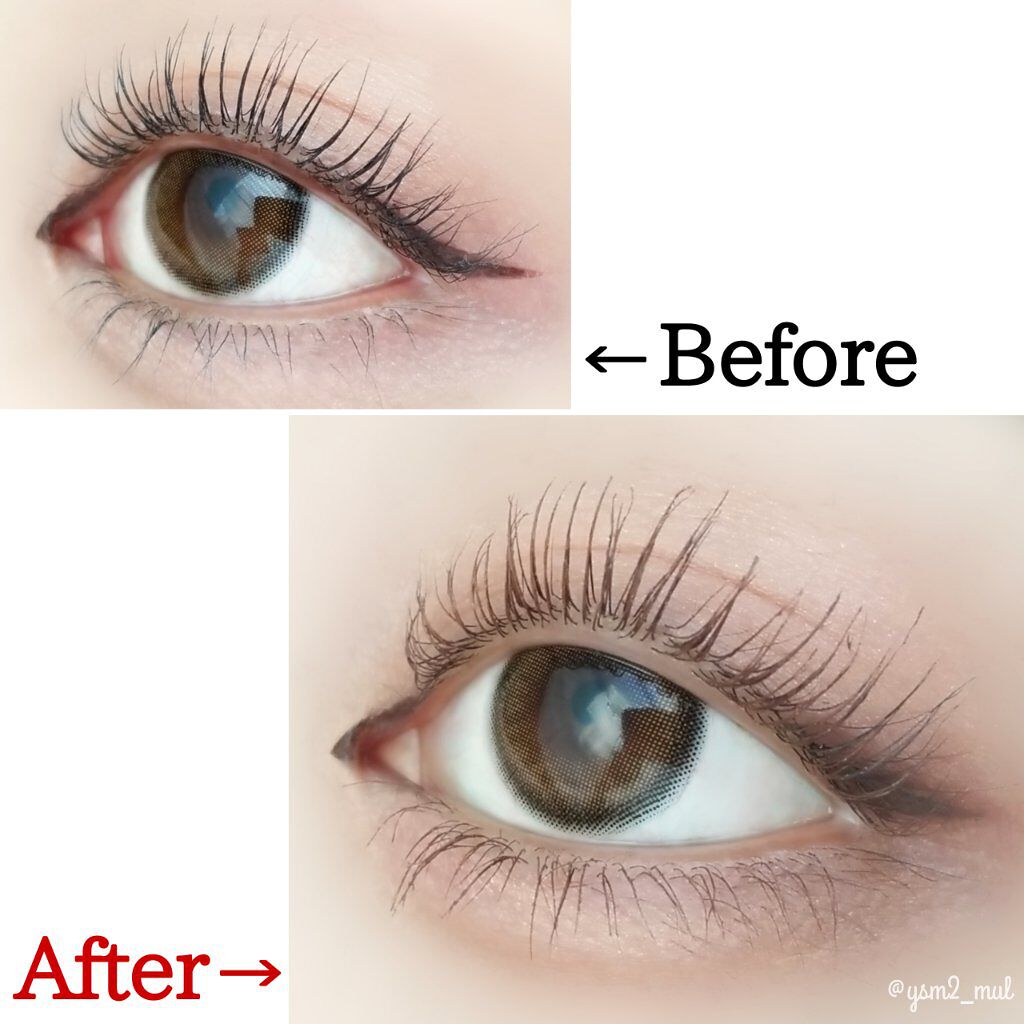 パーフェクトエクステンション マスカラ for カール/D-UP/マスカラを使ったクチコミ（3枚目）