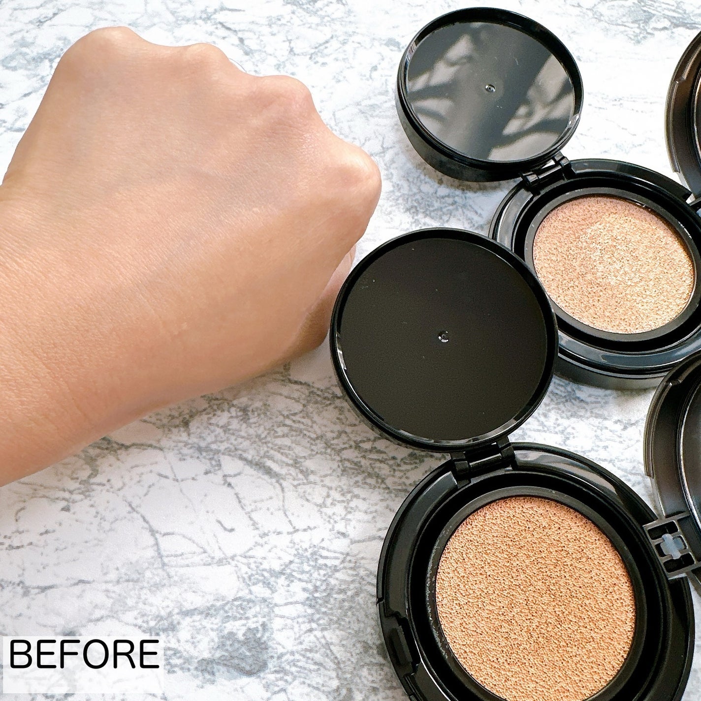 ネーミング ゼログラビティ カバーフィットクッション/NAMING./クッションファンデーションを使ったクチコミ(6枚目)