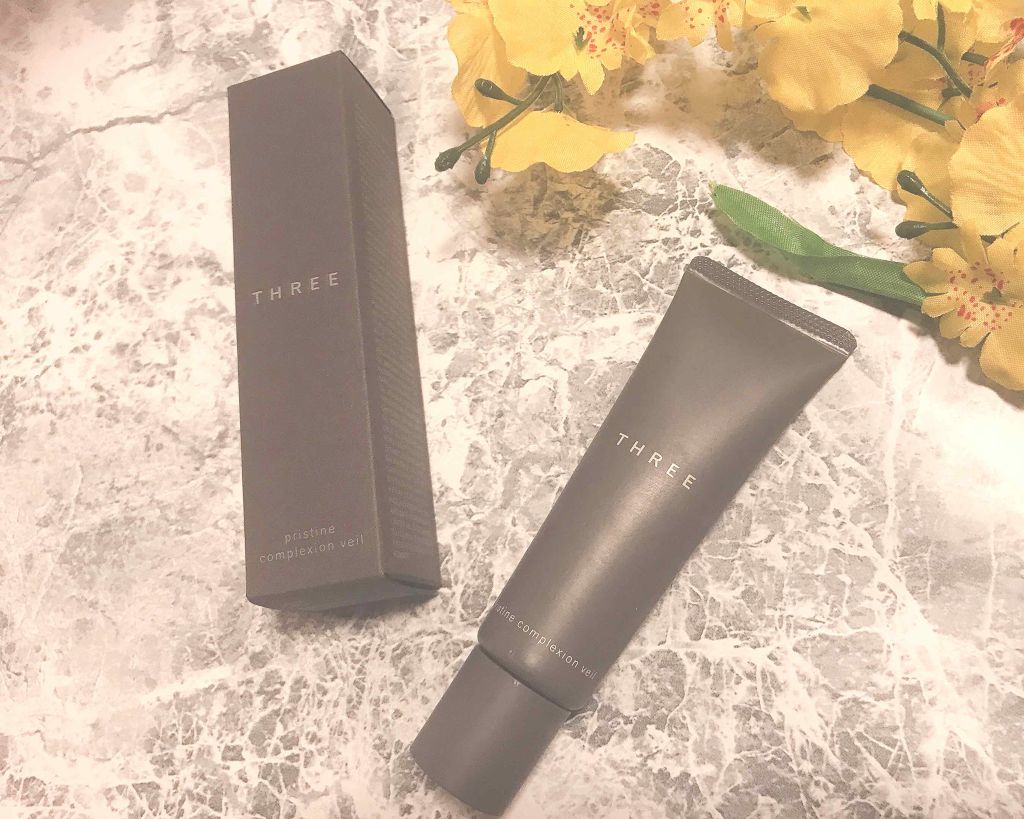 プリスティーンコンプレクションヴェール/THREE/化粧下地を使ったクチコミ（1枚目）