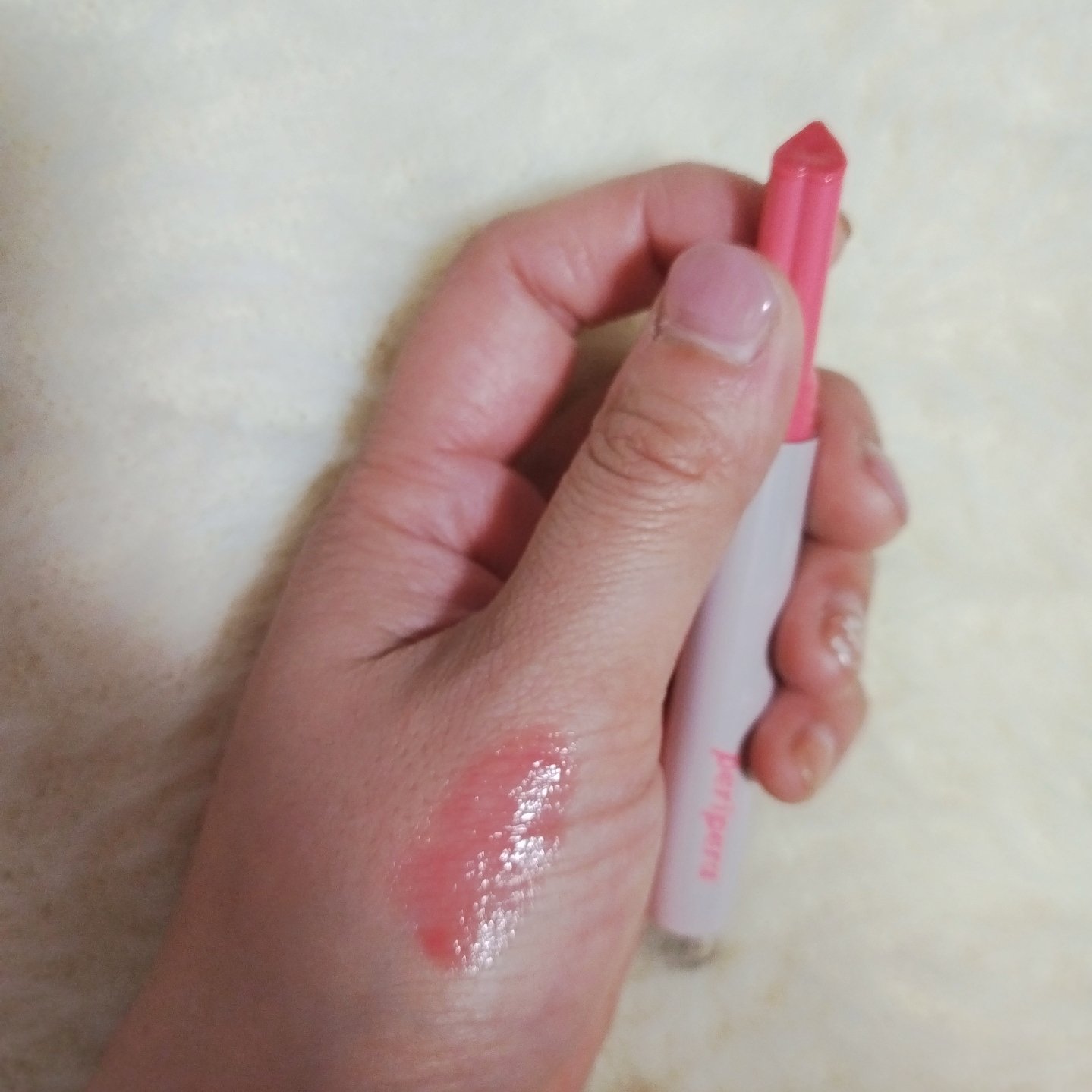 ハート ジャム グロウ リップ 02 BERRY MILK TEA/PERIPERA/口紅を使ったクチコミ（3枚目）