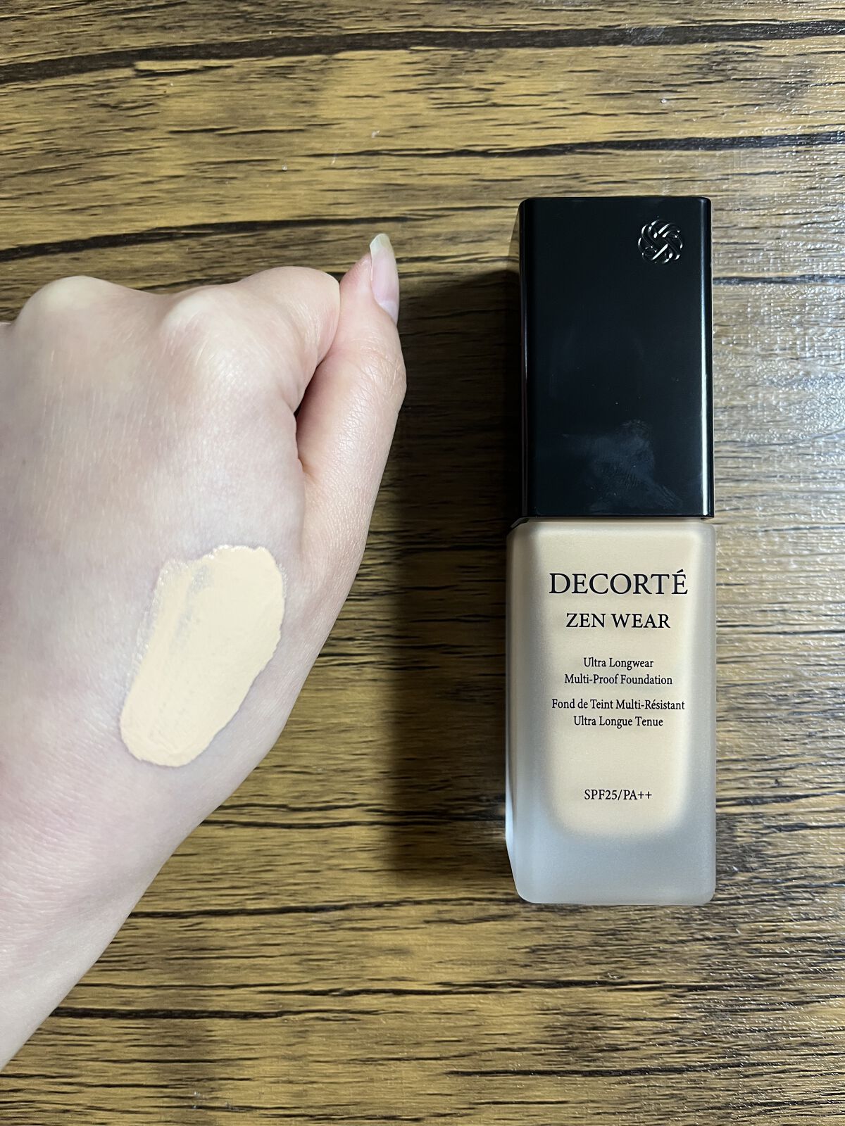 ゼン ウェア フルイド N43/DECORTÉ/リキッドファンデーションを使ったクチコミ（2枚目）