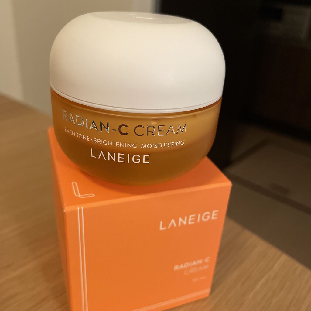 ラディアンーCクリーム/LANEIGE/フェイスクリームを使ったクチコミ（1枚目）