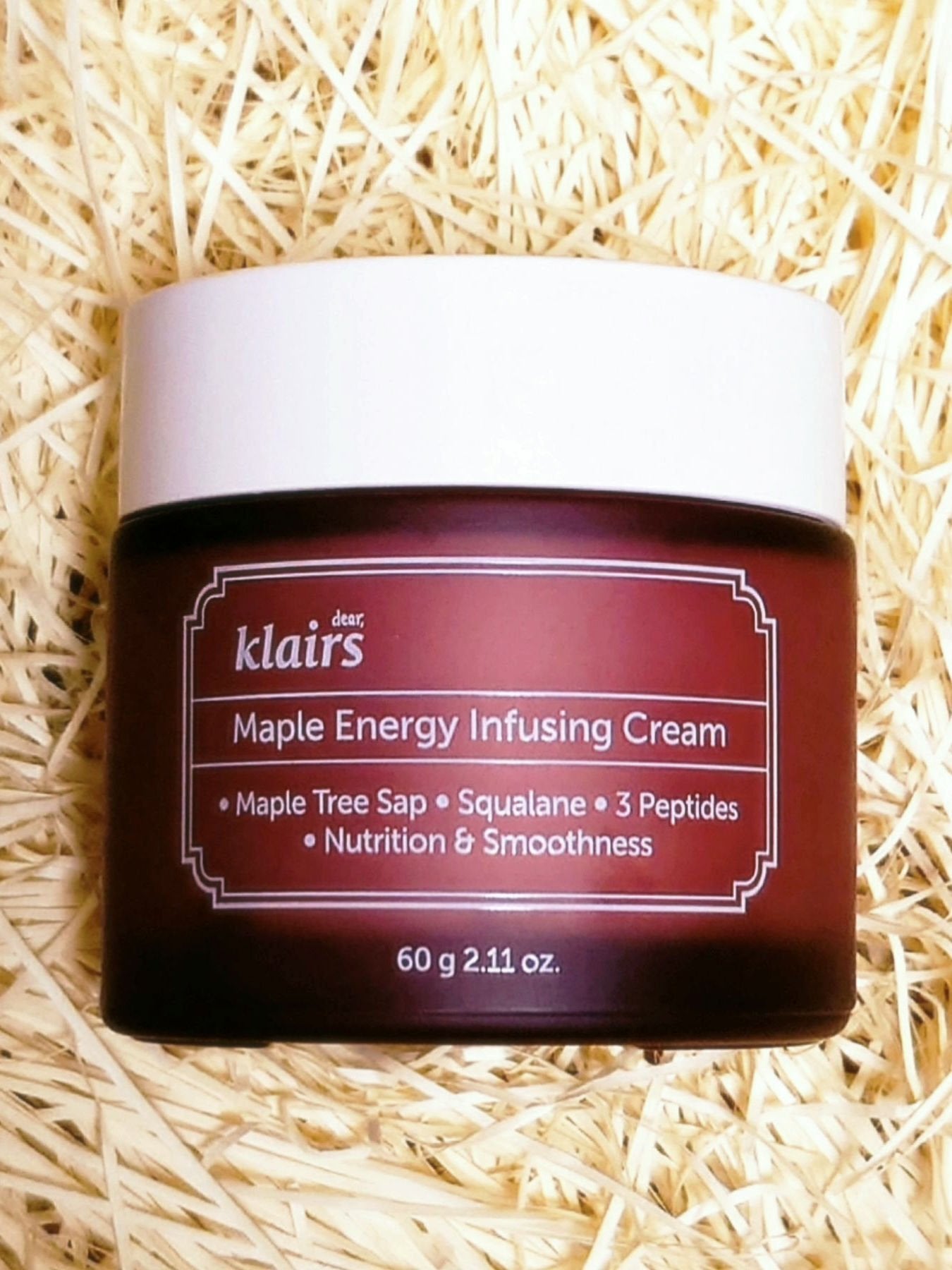 メープルエナジーインフュージングクリーム/Klairs/フェイスクリームを使ったクチコミ(2枚目)