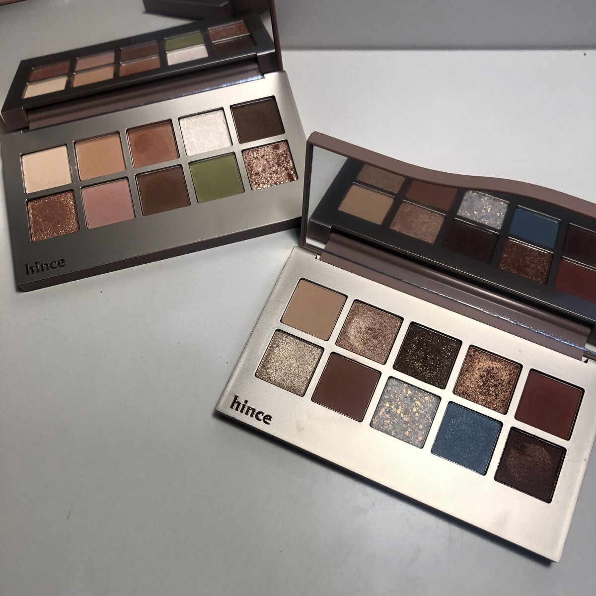 ニューデップスアイシャドウパレット/hince/アイシャドウパレットを使ったクチコミ（1枚目）