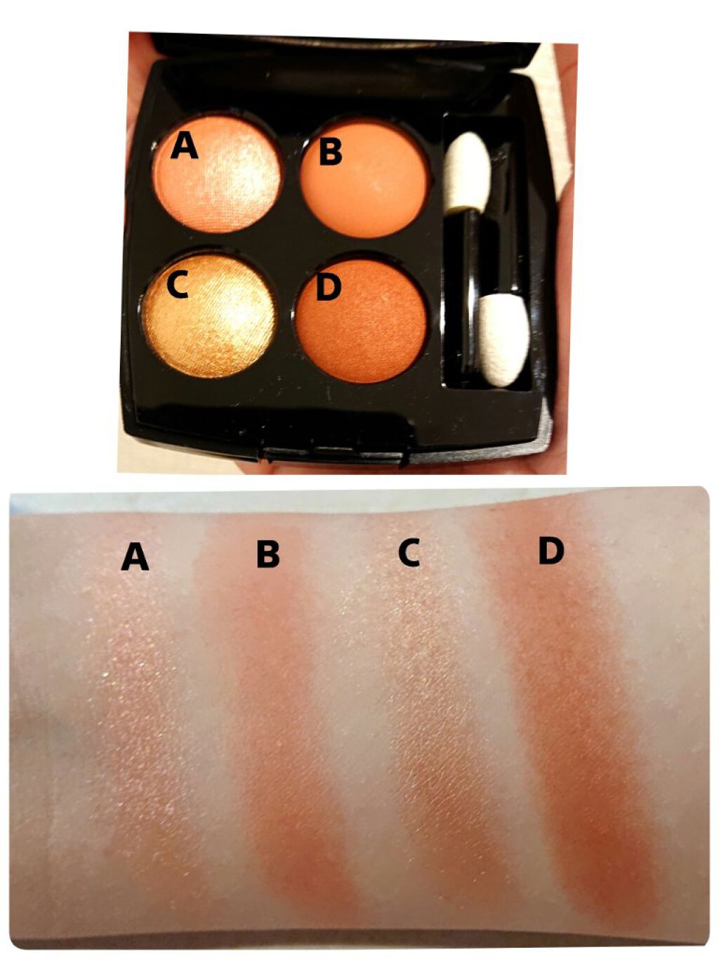 レ キャトル オンブル/CHANEL/アイシャドウパレットを使ったクチコミ（2枚目）