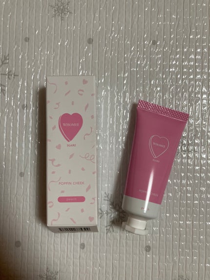 ポッピンチーク/WHOMEE/ジェル・クリームチークを使ったクチコミ(1枚目)