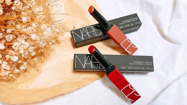 パワーマット リップスティック 135 ブリックレッド/NARS/口紅を使ったクチコミ（2枚目）