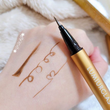 スキルレスライナー/LUMIURGLAS/リキッドアイライナーを使ったクチコミ(5枚目)