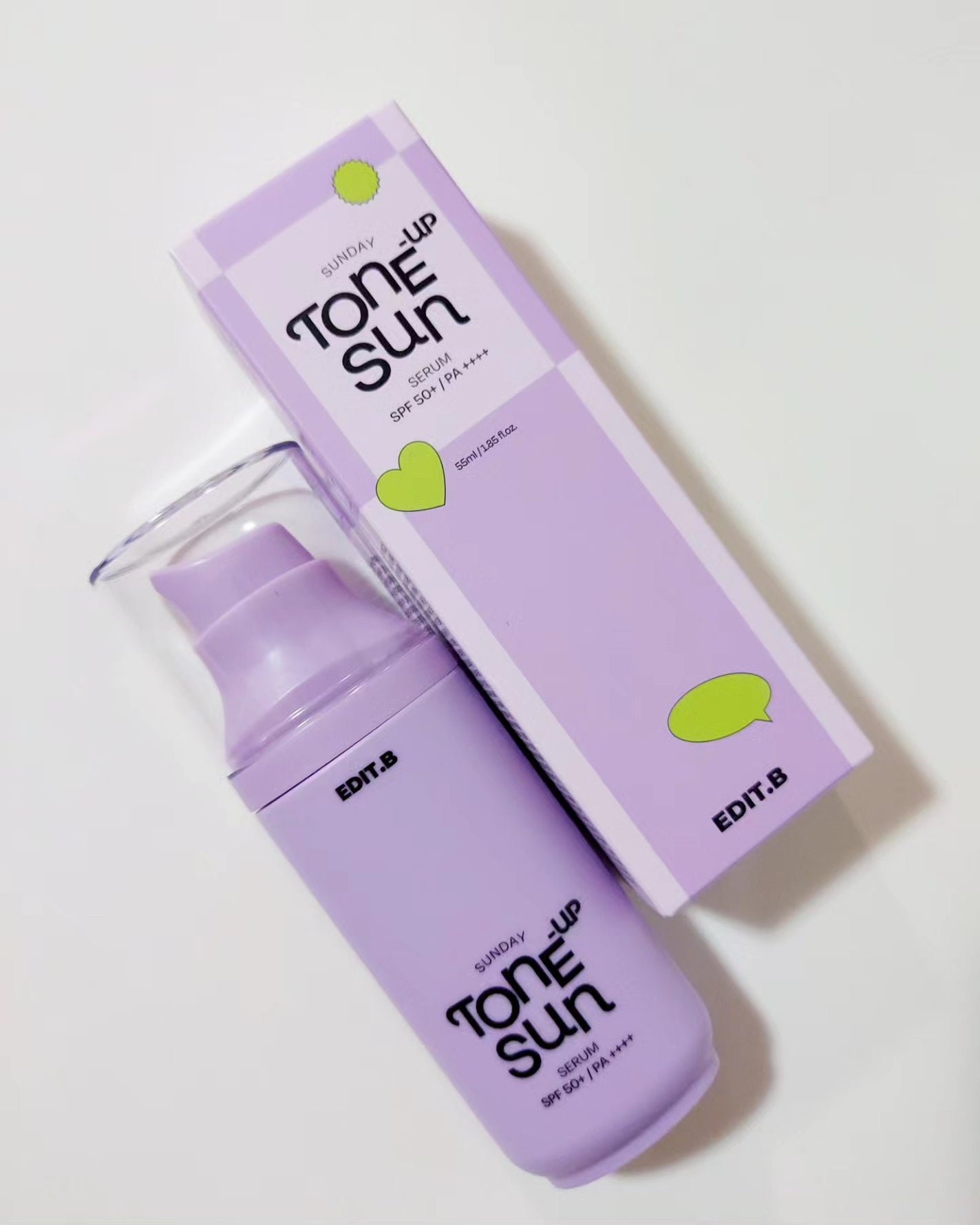 サンデートーンアップサンセラム/EDIT.B/美容液を使ったクチコミ(9枚目)