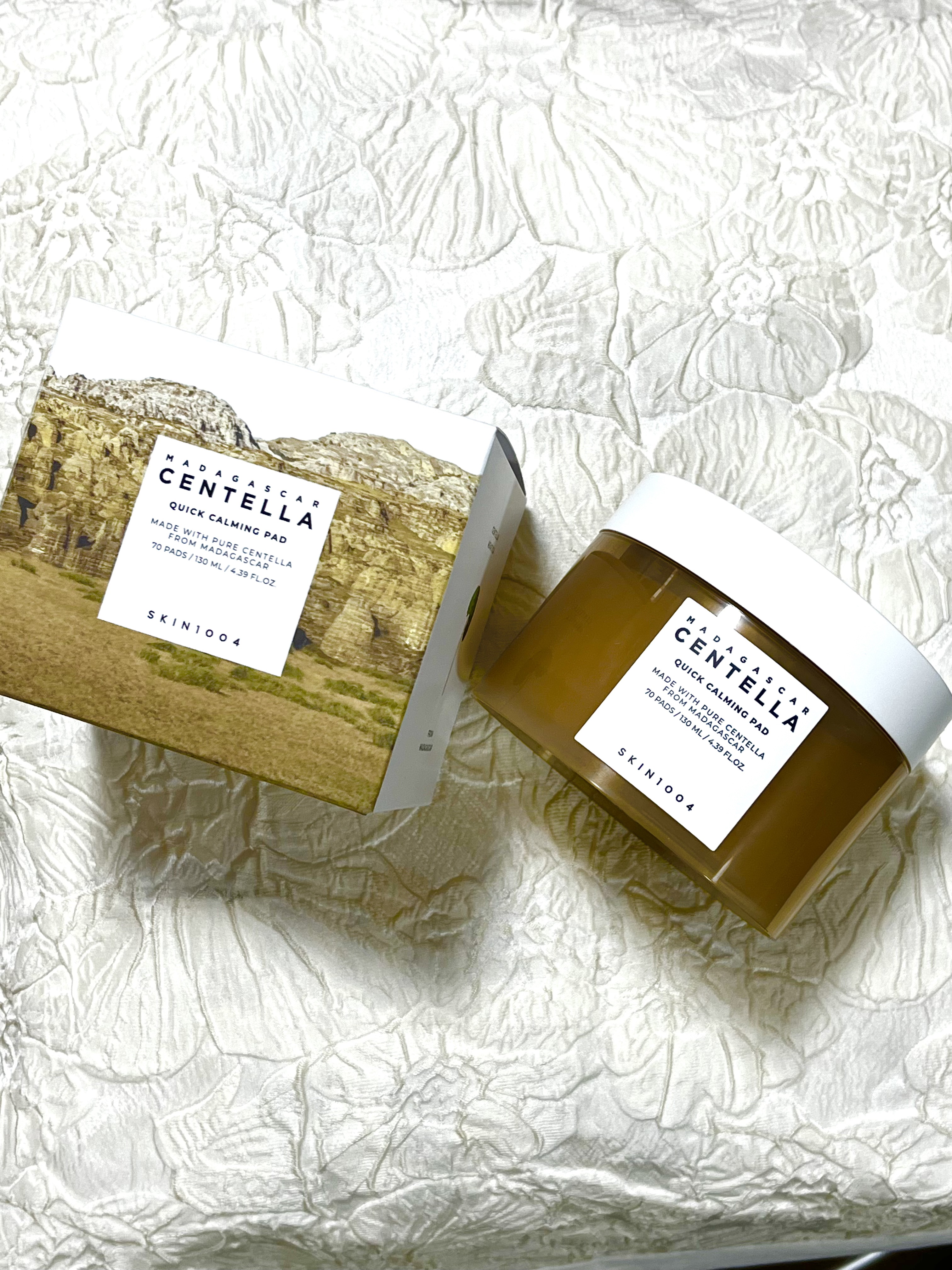 センテラ クイックカーミングパッド/SKIN1004/トナーパッドを使ったクチコミ（1枚目）