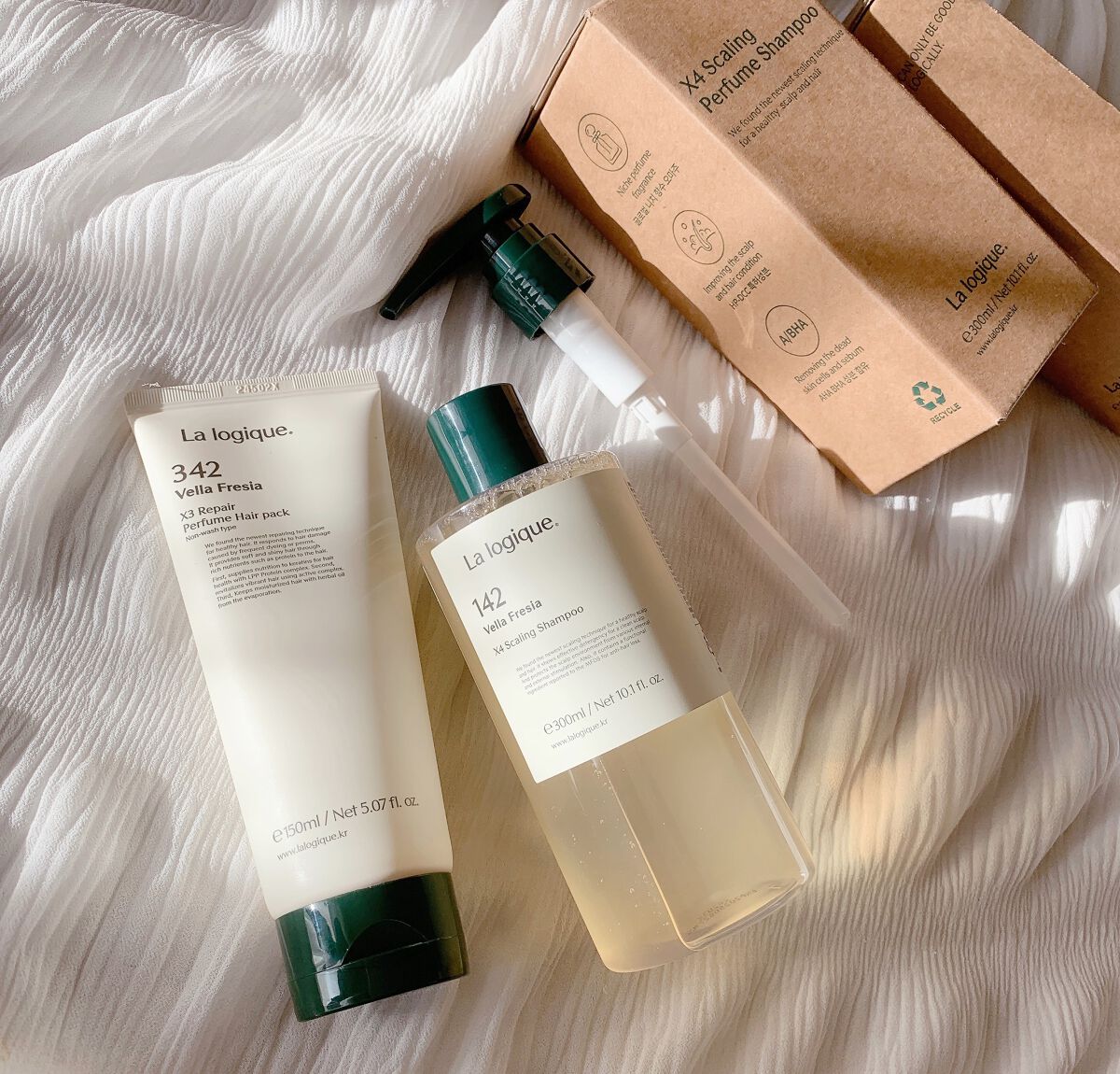 X4 スケーリング パフューム シャンプー /Lalogique/市販シャンプーを使ったクチコミ(1枚目)
