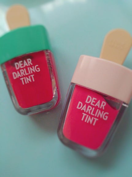 ディアダーリン ウォータージェルティント (アイスティント)/ETUDE/口紅を使ったクチコミ(1枚目)