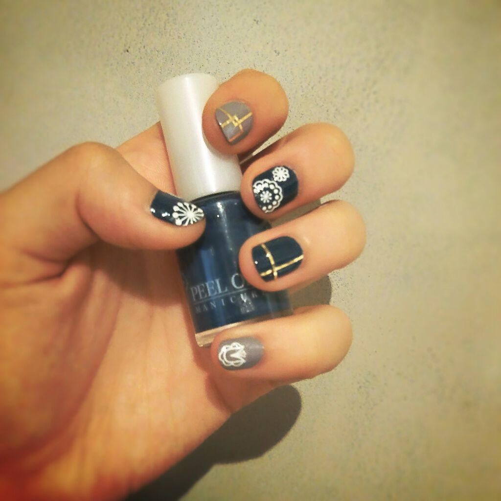 ネイルシール/セリア/ネイルシールを使ったクチコミ（2枚目）