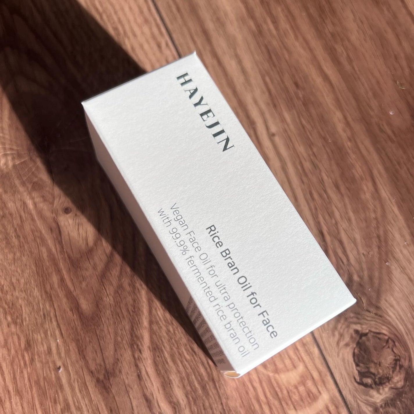 RICE BRAN OIL for face/HAYEJIN/フェイスオイルを使ったクチコミ(6枚目)